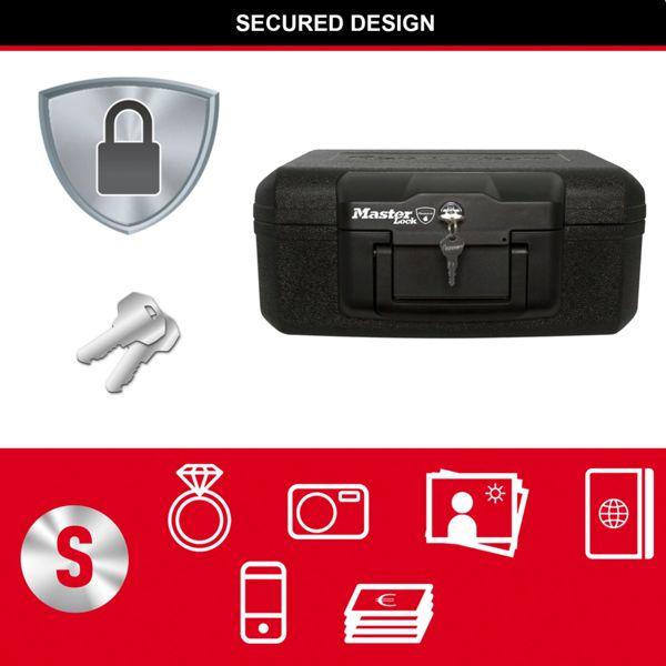 Actual product image Master Lock Fire protection box L1200 (5 l)