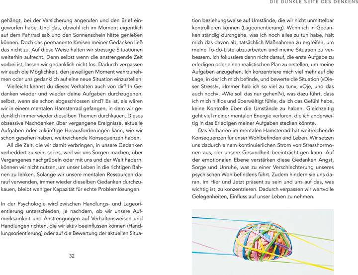 Nährwerte und Zutaten Genug gegrübelt, lieber Kopf! (Deutsch, Katharina Tempel, 2024)