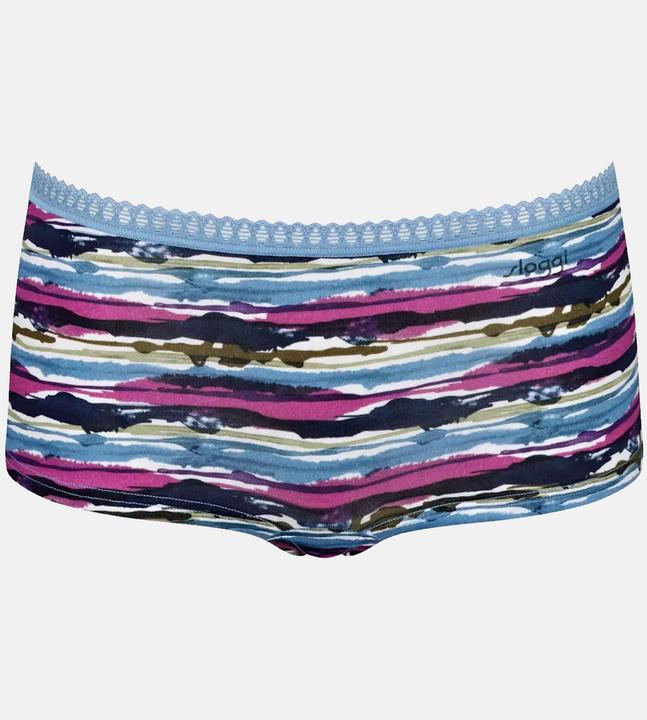 Produktbild Sloggi Unterhose GO CRUSH SHORT Panty 3er Pack (XL, 3er Pack)
