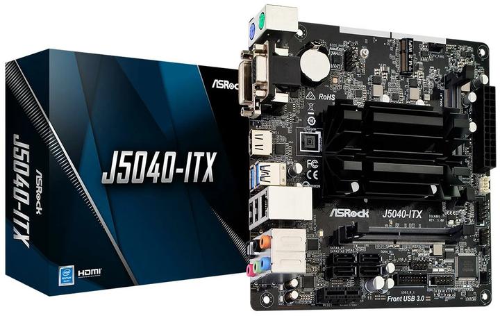 AsRock J5040 (BGA 1090, Intel SoC, Mini-ITX)