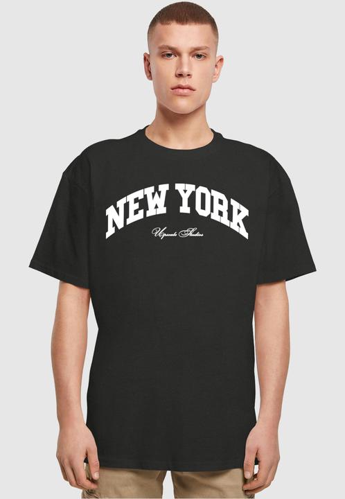 Actual product image Urban Classics New York College Oversize Tee - 126843 (XXL)