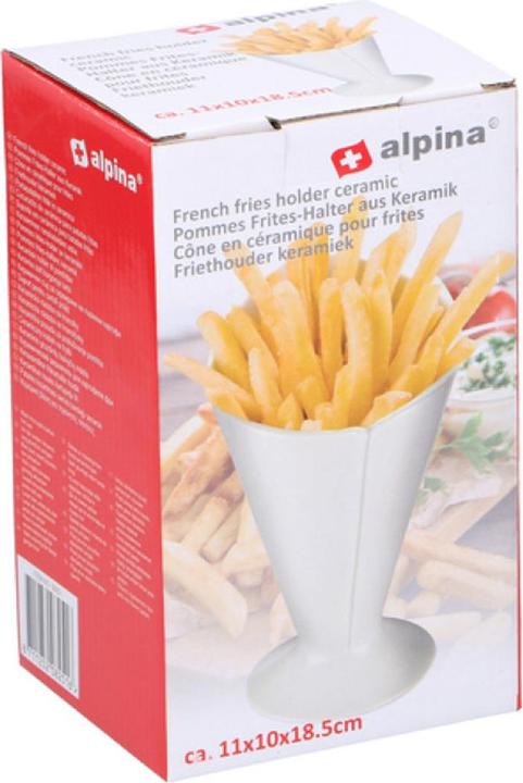 Actual product image alpina French Fries Bowl Ice Cream Cup Ceramic (1 x)