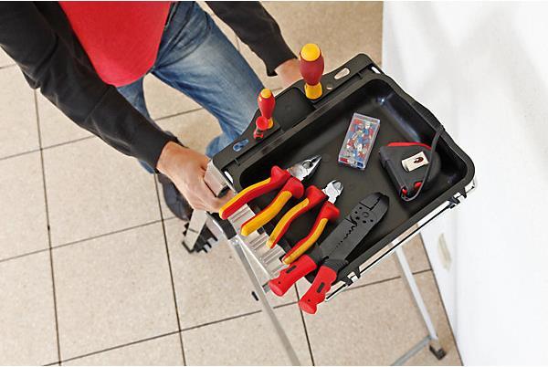 Actual product image Krause Aluminum step ladder (Stepladder, 185 cm)