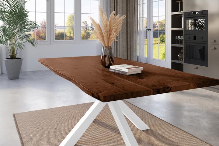 Actual product image SAM KALEA Baumkante massiv Akazie (200 x 100 x 77 cm)
