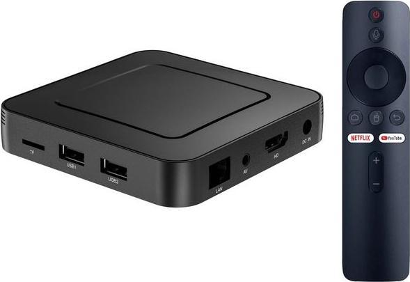 Produktbild PhoneLook Android TV Multimedia 4K Ultra HD Streaming Box Z6 HDR 64Bit CPU Google Assistant