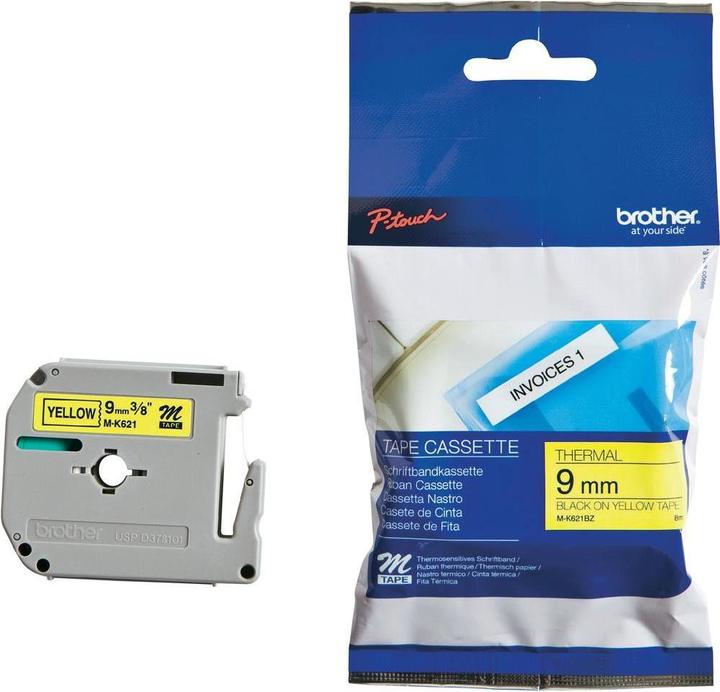 Actual product image Brother M-K621bz (0.90 cm, Yellow)