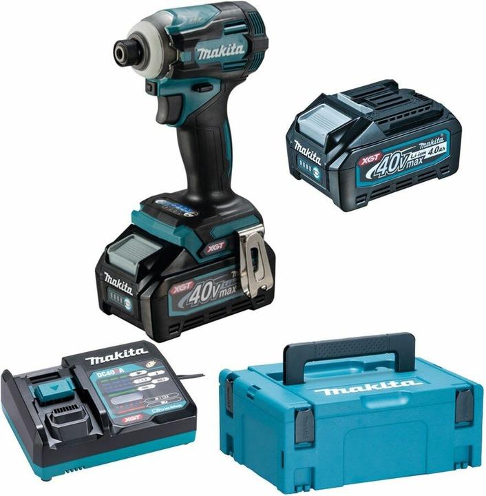 Actual product image Makita XGT TD001GM201 Battery Impact Wrench 40VMAX (Rechargeable battery operated)
