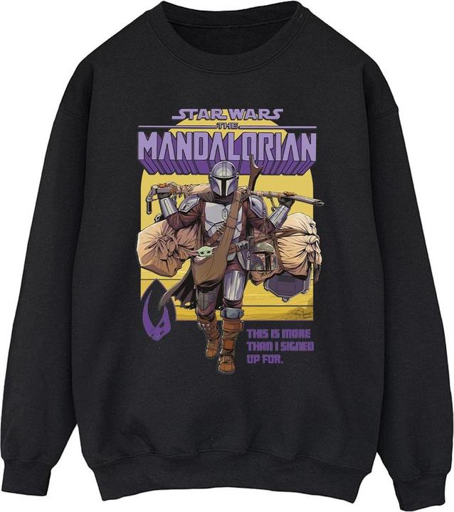 Star Wars The Mandalorian More Than I Signed Up For Sweatshirt (L)