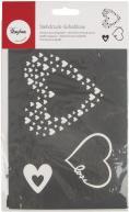 Produktbild Rayher Siebdruck-Schablone Love A5