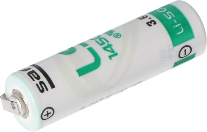 Produktbild Saft Batterie LS14500CNR mit U-Form Lötfahnen (1 Stk., AA, 2250 mAh)