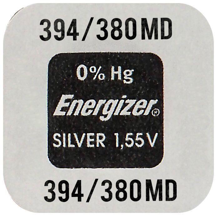 Produktbild Energizer 394/380 (SR936) - 10 Uhrenbatterien (10 Stk., SR45, 64 mAh)