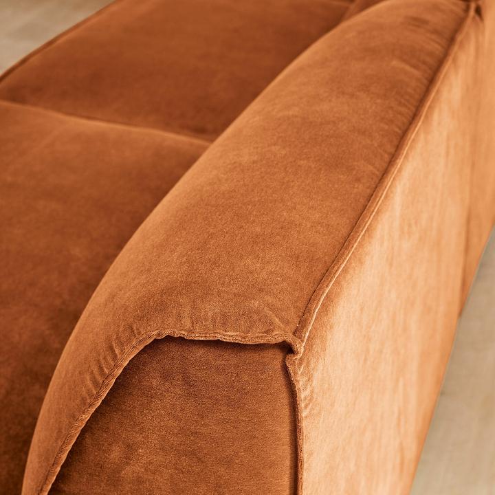 Image du produit Loberon Canapé McLean orange (3 places)