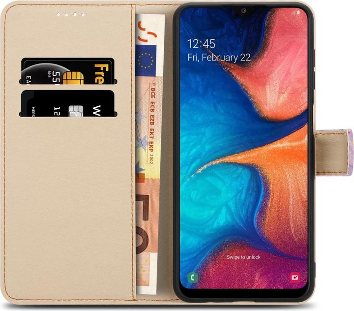 Immagine prodotto Cadorabo Custodia a libro con stampa per Samsung Galaxy A20 / A30 / M10s (Samsung Galaxy M10s, TCL A30, Samsung Galaxy A20)