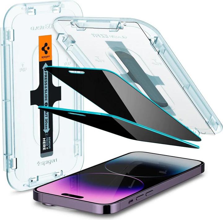 Immagine prodotto Spigen EZ FIT GLAS.tR (1 Pezzo/i, Apple iPhone 14 Pro Max)