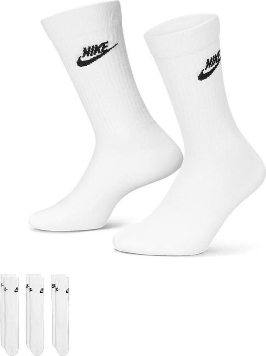 Produktbild Nike Sportswear Everyday Essential Crew Socks (3 Pairs) (34 - 38)