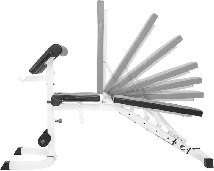 Actual product image Gorilla Sports Weight bench with separate shelf