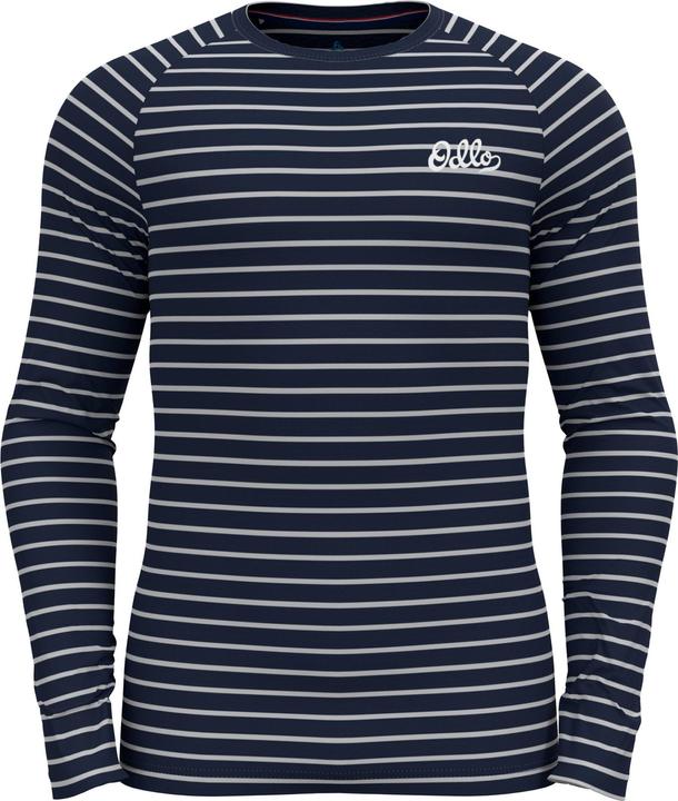 Odlo Active Warm Originals Stripe ECO Herren Thermo Longsleeve (XXL)