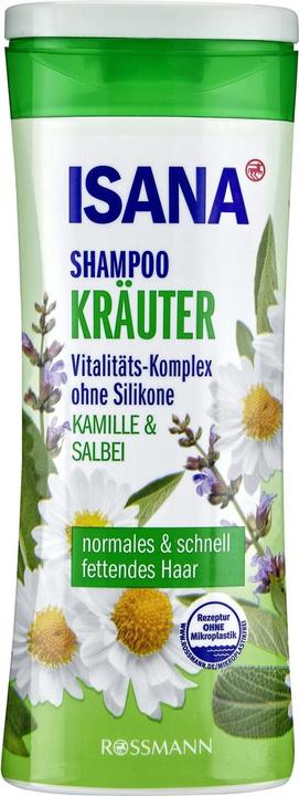 Actual product image Isana Shampoo herbs 300 ml (300 ml, Liquid shampoo)