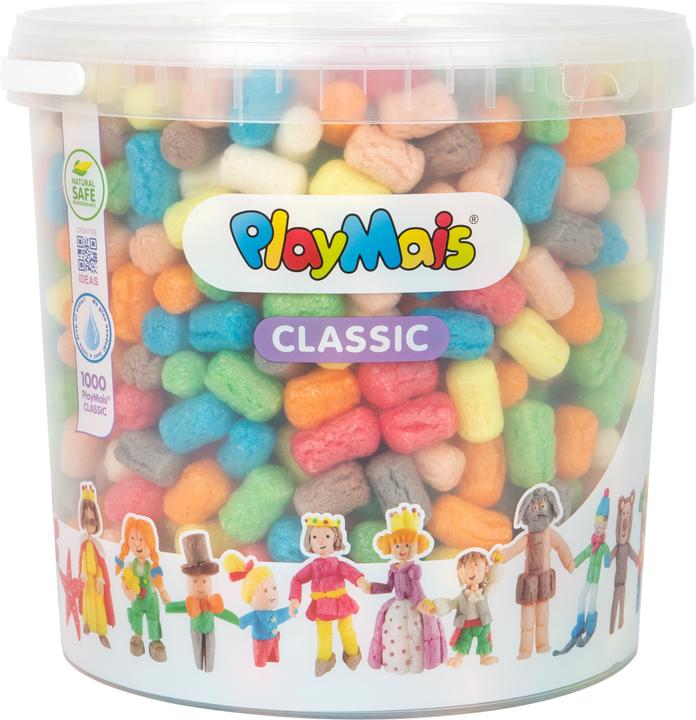 Actual product image PlayMais Play Corn Basic bucket 10 liters (1000 pieces)