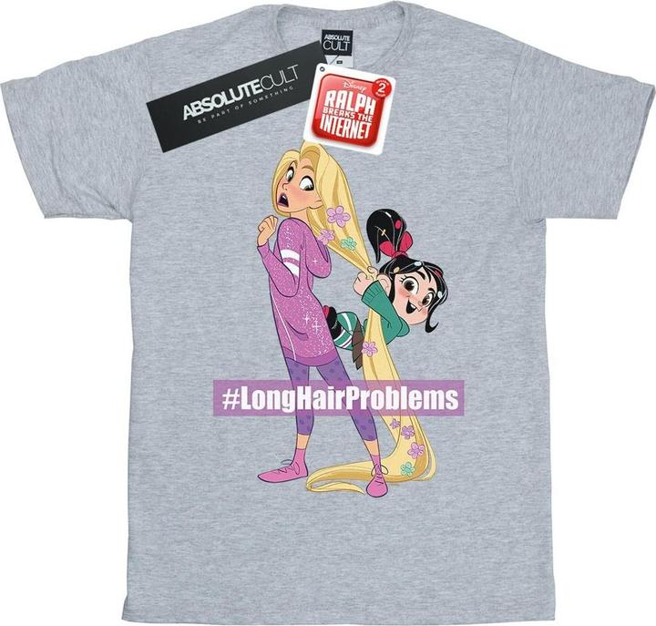 Disney Wreck It Ralph Rapunzel And Vanellope TShirt (XXL)