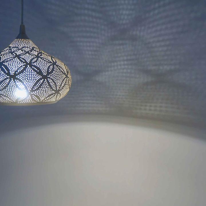 Actual product image Sweet Mint Oriental Lamp Potiki Flower (E27)