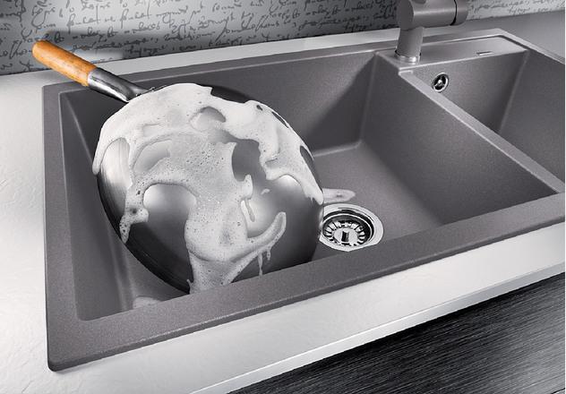 Actual product image Blanco METRA 9 (Fitted sink, 86 cm, 50 cm)