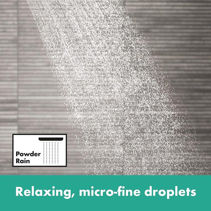 Actual product image hansgrohe Pulsify Select S shower head bracket set 105 3 spray types Relaxation with shower hose 125 cm (3 Beam types, 11.40 l/min)