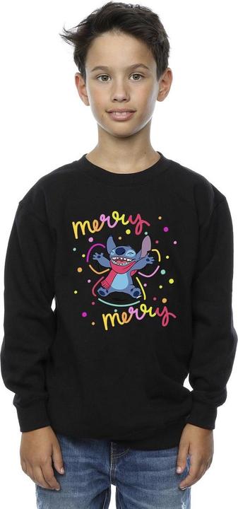 Immagine prodotto Disney Lilo & Stitch Merry Rainbow Felpa Ragazzi (140, 146)