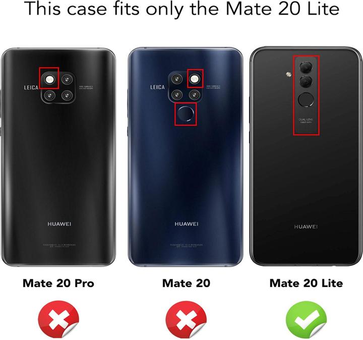 Produktbild Nalia Ring Handyhülle (Huawei Mate 20 Lite)