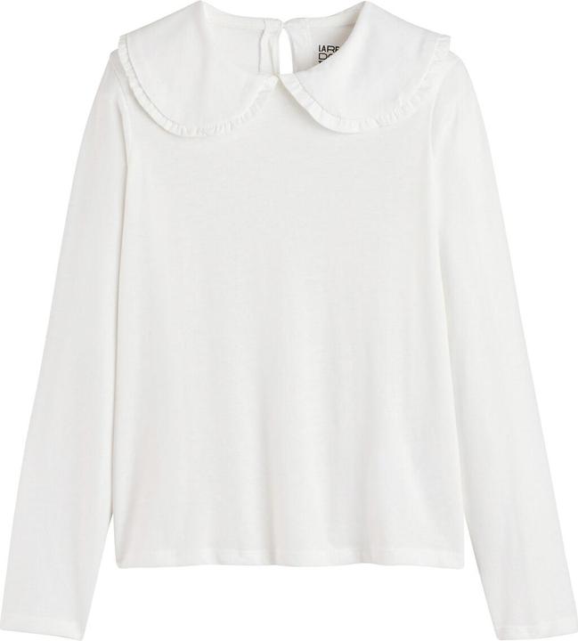 La Redoute Collections Langarmshirt mit Bubikragen (102)