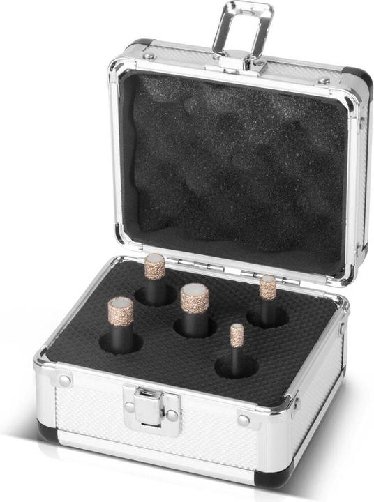 Immagine prodotto Stahlwerk Set di 5 punte diamantate 6-14 mm M14 per smerigliatrici angolari (6 - 14 mm)