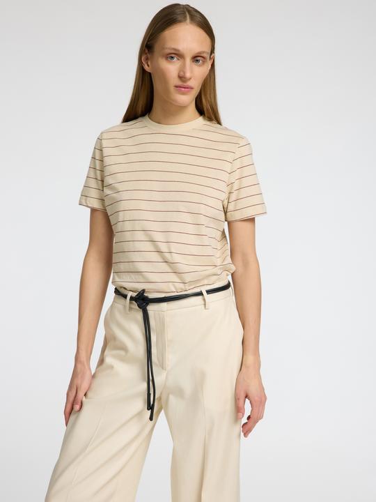 Image du produit Selected Femme T-shirt en coton rayé (XXL)
