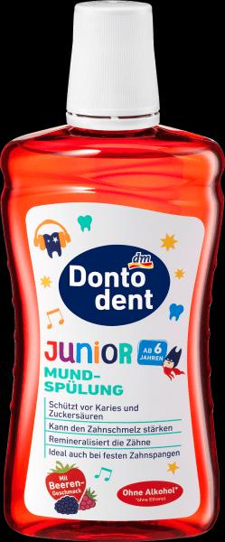 dm Dontodent Mundspülung Junior Beeren-Geschmack ab 6 Jahren (500 ml, Mundspülung)