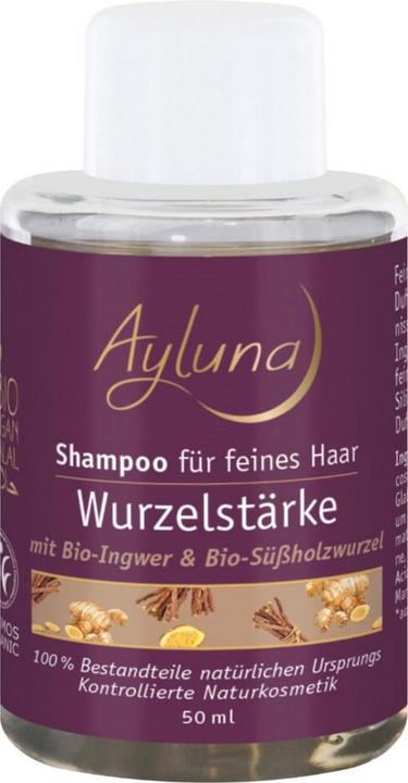 Produktbild Ayluna Shampoo Wurzelstärke Reisegr. (50 ml, Flüssiges Shampoo)