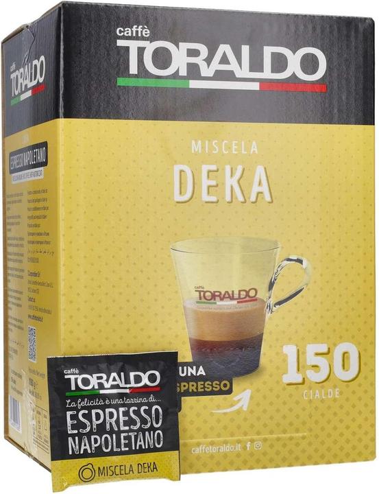Image du produit Caffè Toraldo Miscela Dek décaféiné (150 x Port.)