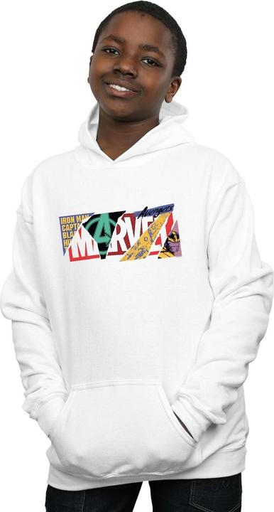 Produktbild Collage Logo Kapuzenpullover Jungen (140, 146)