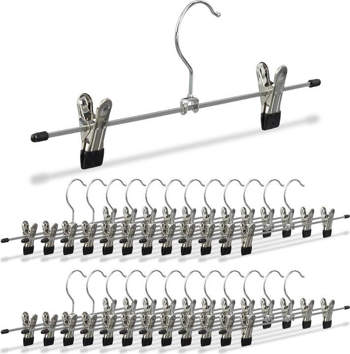 Relaxdays 25x trouser clips (25 x)
