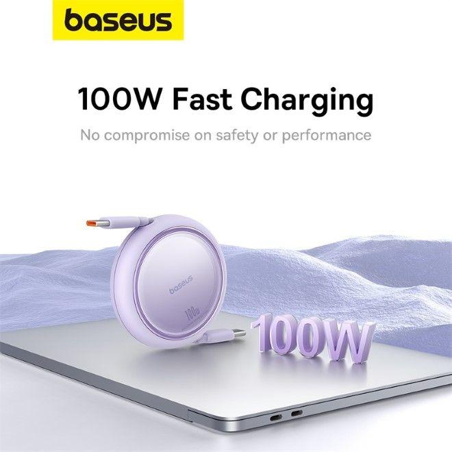 Immagine prodotto Baseus Serie Free2Draw da USB-C a USB-C (1 m, USB 3.2 Gen 1)