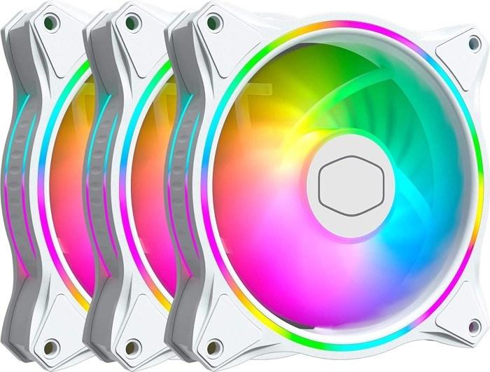 Actual product image Cooler Master MasterFan MF120 Halo (120 mm, 3 x)