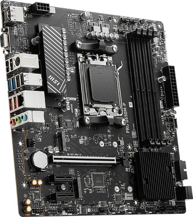 Produktbild MSI Pro B650M-P (AM5, AMD B650, Mini-ATX)