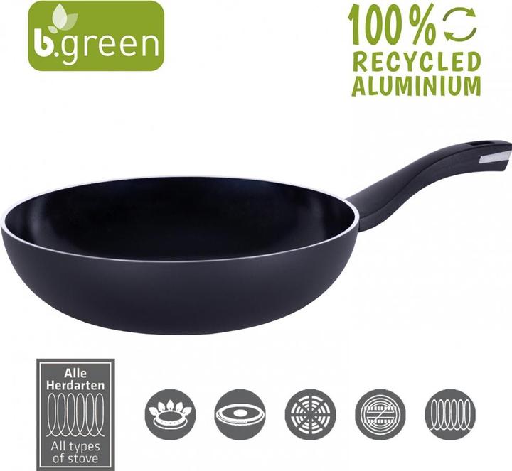Immagine prodotto Berndes Wok Alu Recycled Induction 28 cm (28 cm, Wok, Alluminio)