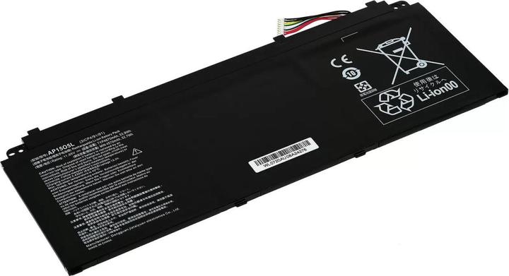 Produktbild AccuCell Akku Acer Aspire S13 S5-371, Chromebook R13 CB5-312T Serie, Typ AP15O5L u.a. (4600 mAh)