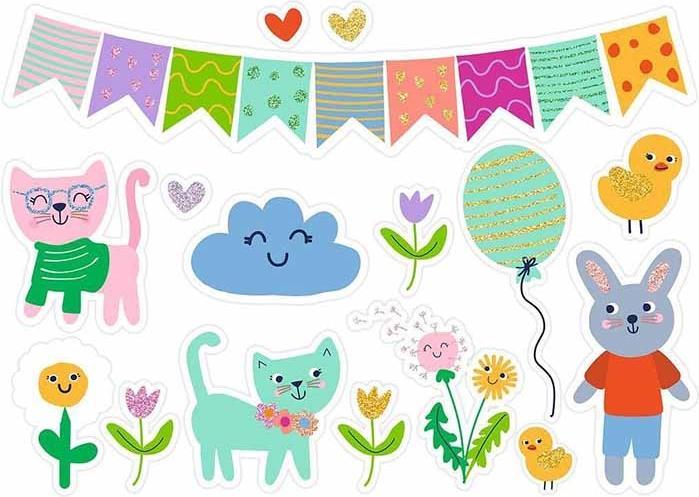 Produktbild Aufkleber Fenstersticker Frühlingszauber