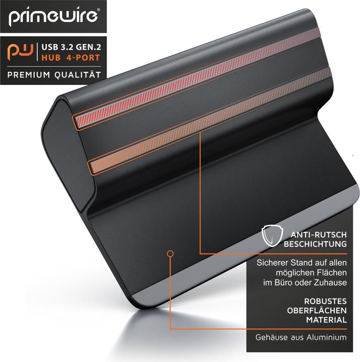 Immagine prodotto Primewire USB Hub (USB-A, 4 porte)