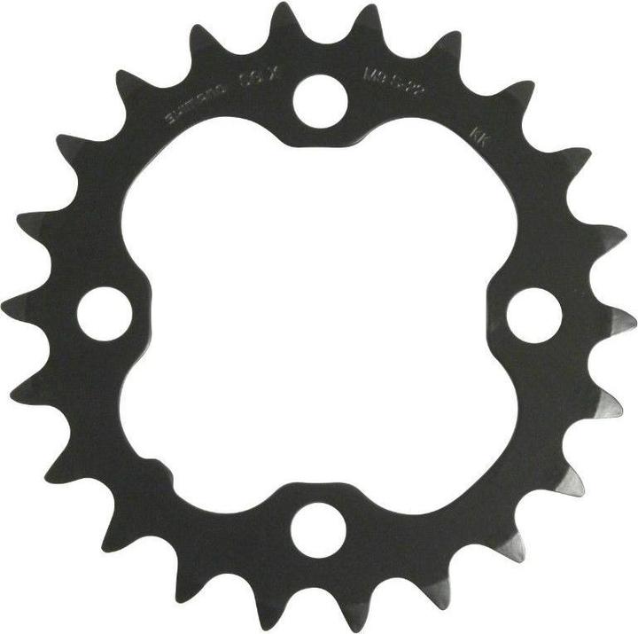 Shimano Kettenblatt Deore FC-M590 22 Zähne schwarz (22)