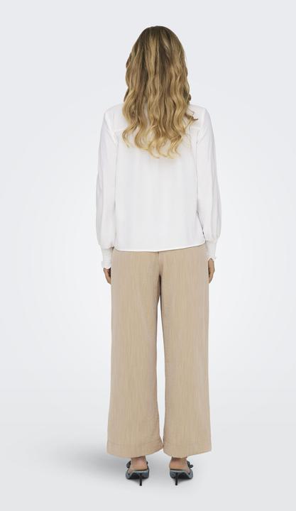 Image du produit Only Coupe normale Col rond Manches smockées Manches volumineuses Top Top (XS)