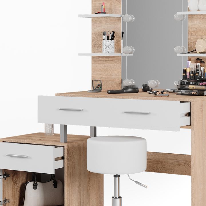 Immagine prodotto Vicco Maria con sgabello e illuminazione (132 x 43 x 145,5 cm)