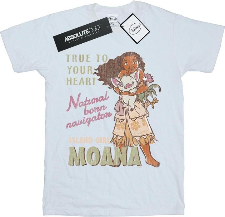 Immagine prodotto Disney Moana Natural Born Navigator Maglietta Ragazze (116)