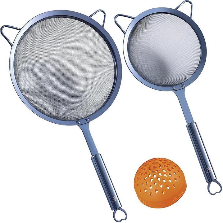 Actual product image Gourmet Easy Kitchen Strainer Set blue