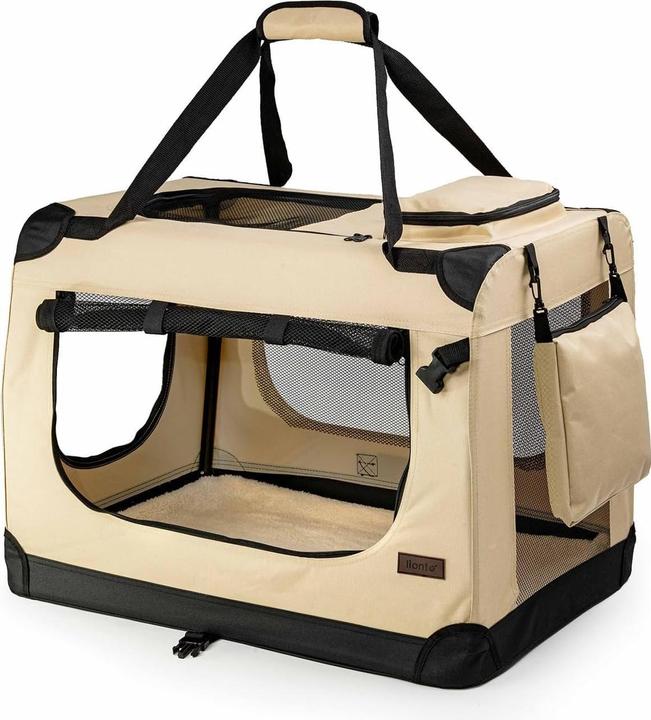 Produktbild Dibea Hundetransportbox (Hund, Waschbar, Atmungsaktiv, Abschliessbar, Faltbar)